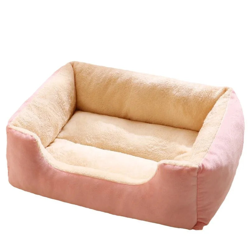 Cat beds,Large Pet Cat Bed Sofa Warm House,Square Nest Pets Kennels for Small Dogs Cats Winter Puppy Kittens Sleeping Baskets