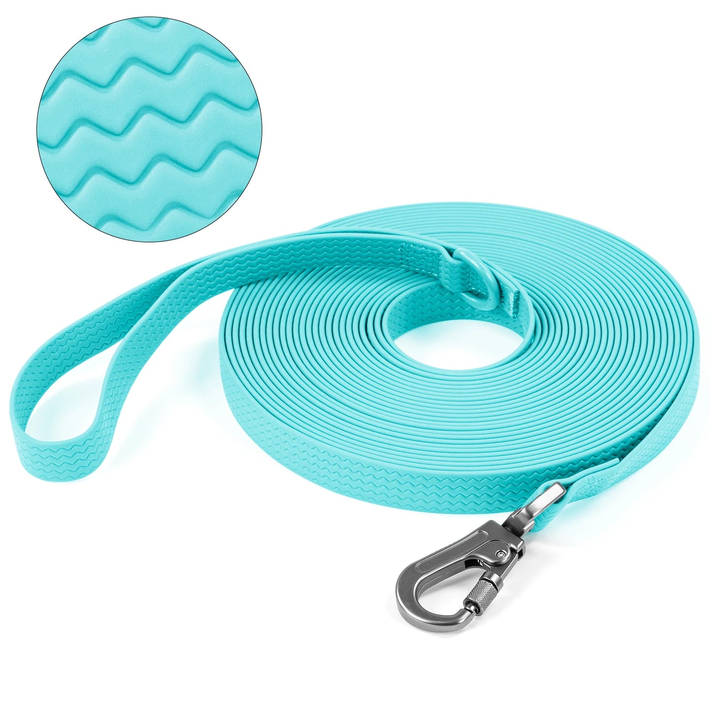 1.8M 3M 5M 10M PVC Dog Leash large dog Medium Waterproof and easy to clean running dog training Leash long strong