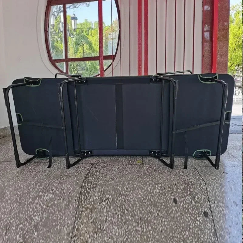 Tent Cot Folding Off The Ground Waterproof Camping Sleeping Bed with Rain Cover