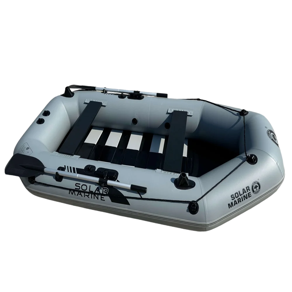 New PVC 7.5FT Inflatable Fishing Boat 2.3M Dinghy Kayak 2People Surfing Canoe Outdoor Watersport Accessories Foldable Portable