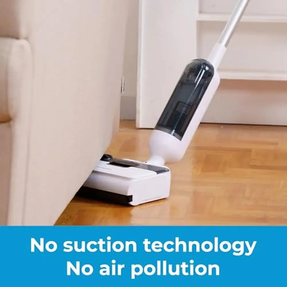 All-in-One Cordless Floor Cleaner Versatile Bionic Electric Mop 80 Min Runtime Quiet Operation No Suction  F100W
