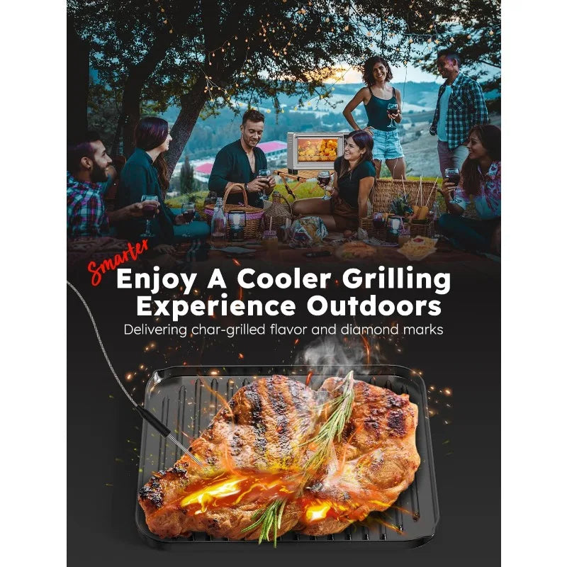 Nuwave Bravo XL Pro Air Fryer Toaster Oven with Grill Combo, 2024 New Ultra-Fast Convection System, 35% Crispier, 2X More Even