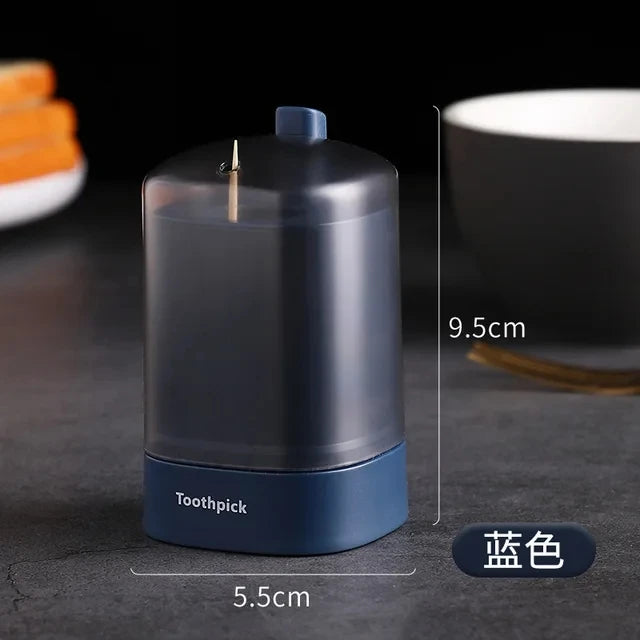 Toothpick Box Creative Automatic Pop-up Home Living Room Pressed Toothpick Cartridge Can Portable Toothpick Cartridge