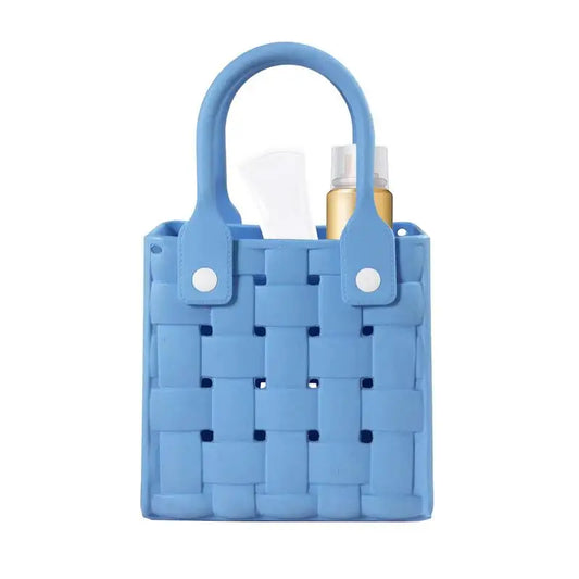Tote Beach Bag Waterproof Open Bag With Holes Womens Beach Tote Waterproof Sandproof Hand Bag For Sports Beach Pool Toys &