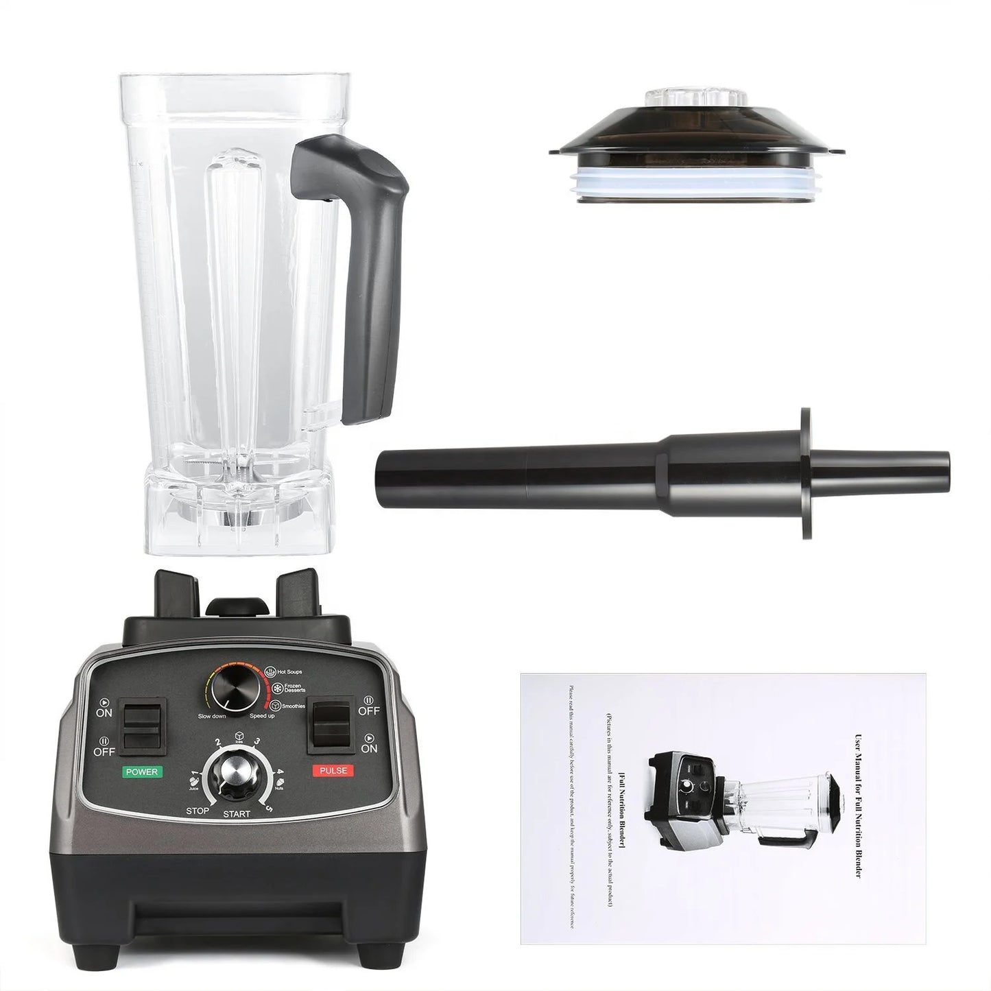 Popular Powerful heavy duty ice crusher machine Milkshake Mixer soybean milk full automatic blander juicer blender