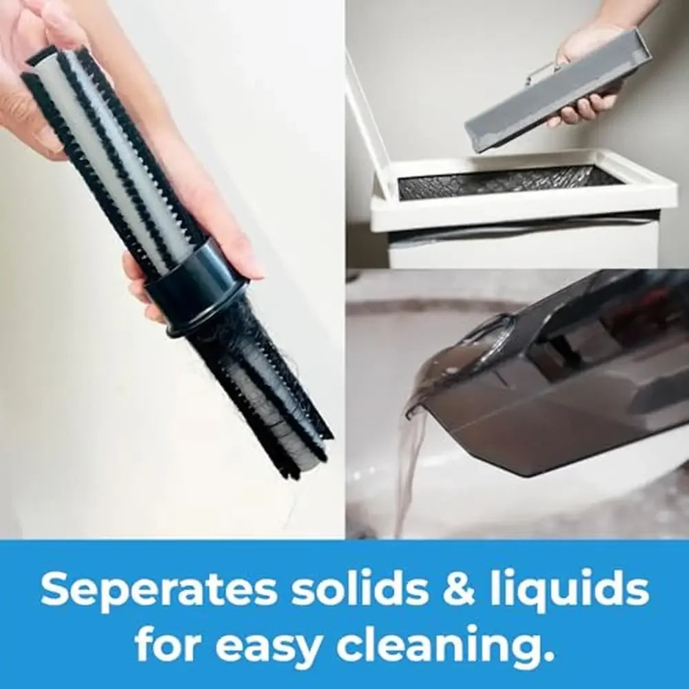 All-in-One Cordless Floor Cleaner Versatile Bionic Electric Mop 80 Min Runtime Quiet Operation No Suction  F100W