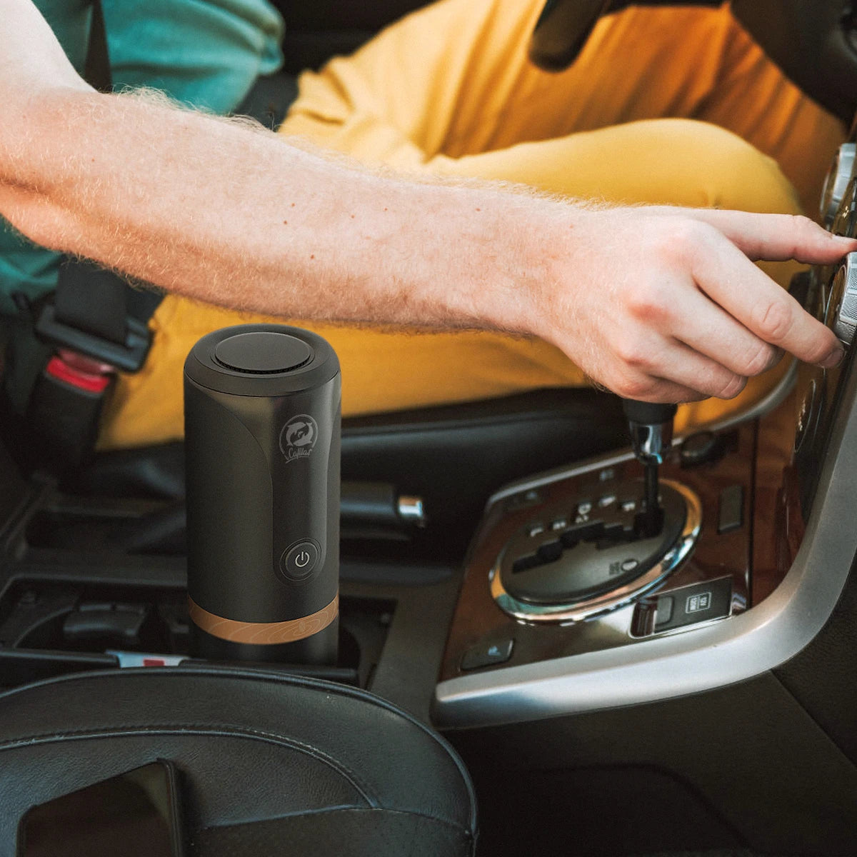 iCafilas Portable Coffee Machine Expresso Coffee Maker Fit Nexpresso Dolce Pod Capsule Coffee Powder for Car & Home USB DC12V