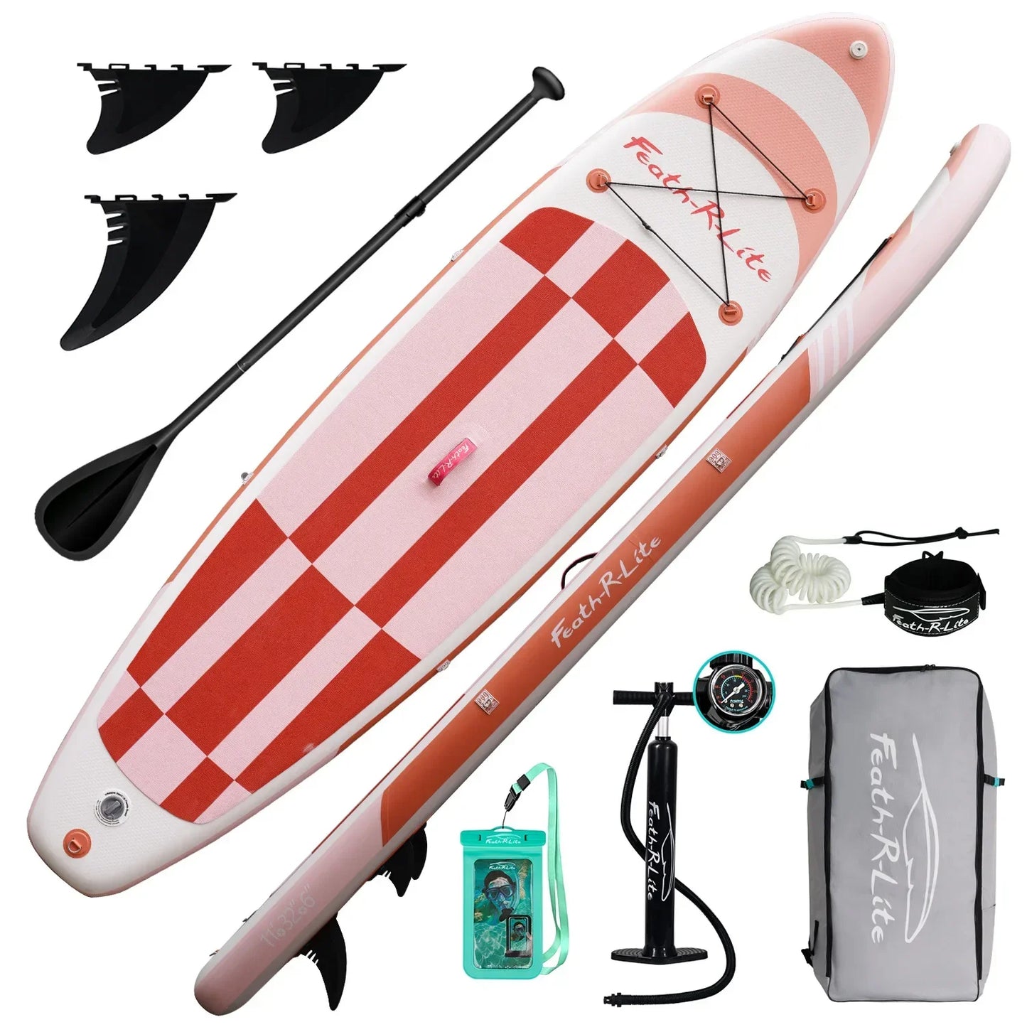 Paddle board inflatable paddle board surfboard SUP standing beginner portable thickened PVC paddle board
