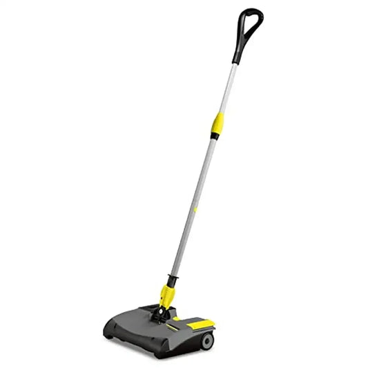 Commercial Electric Floor Sweeper EB 30/1 Cordless Compact 12" Brush Roller Adjustable Universal Joint Easy Dirt Container