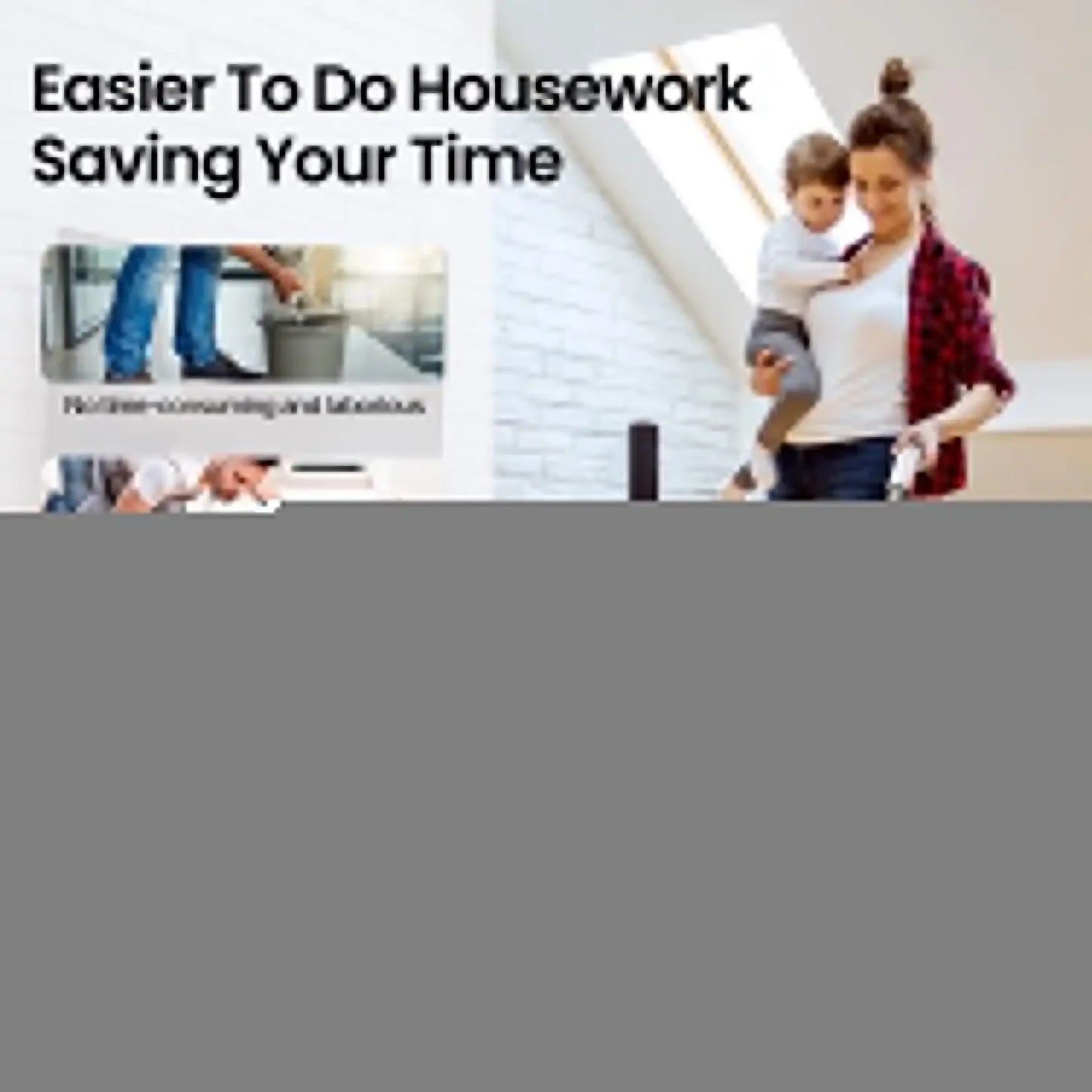 Cordless Electric Mop, Power Spin Mops for Floor Cleaning, Hardwood Floor Scrubber Cleaner Machine for Tile, Laminate, Vinyl, Ma