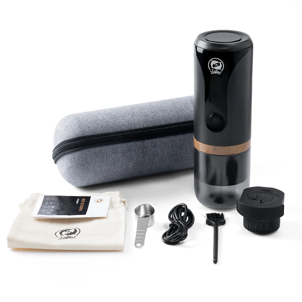 iCafilas Portable Coffee Machine Expresso Coffee Maker Fit Nexpresso Dolce Pod Capsule Coffee Powder for Car & Home USB DC12V