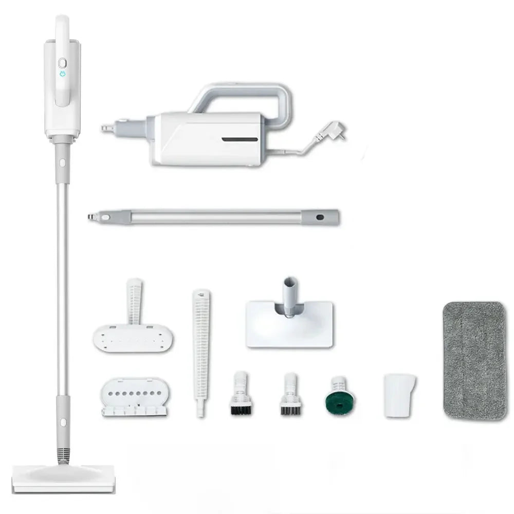 370ml Household Multifunctional Sterilization and Mite Removal Steam Cleaner Electric Steam Mop 220V EU Plug  Steam Mop